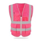 High Visibility Mesh Safety Reflective Vest-2 - Image 5