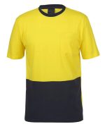 Hi Vis 100� Cotton Safety Work T-Shirts Tee - Image 5