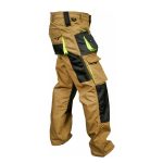 BV Mens Utility Carpenter Cargo Work Pants Coyote - Image 4