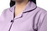 Female Nurse Uniform Light Purple - Image 3