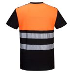 Cotton Comfort Two-Tone Hi-Vis T-Shirt - Image 2