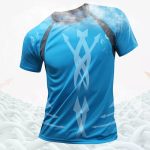 Hi Vis Safety T Shirts High Visibility Fast Drying Work Sports Wear Short - Image 5