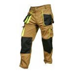 BV Mens Utility Carpenter Cargo Work Pants Coyote - Image 2