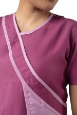 Female Nurse Uniform Plum - Image 5