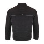 Men's Black Windbreaker Jacket - Image 2