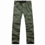 2 in 1 Men Zip Off Legs Convertible Cargo Work Pants Trousers Multi May Wear - Image 6