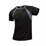 Hi Vis Safety T Shirts High Visibility Fast Drying Work Sports Wear Short - Image 8