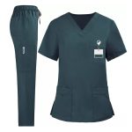Medical Uniform Nursing Scrub Men Women V-Neck Straight Multi-pocket with Multi Colors Option - Image 4