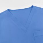 Medical Uniform Nursing Scrub Men Women V-Neck Straight Multi-pocket - Image 2