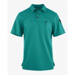 Men's 3-Pocket Short Sleeve Polo with Back Air-Mesh Panels - Image 4