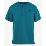 Men's 4-Pocket Short Sleeve Scrub Top - Image 3