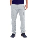 Mens Cargo Combat Trousers Chino Cotton Slim Fit Stretch Casual Work Wear Pants - Image 4