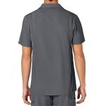 Men's Polo Shirt Solid Top Pewter - Image 2