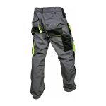 Mens Utility Carpenter Cargo Work Pants Grey - Image 4