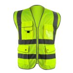 NEW MEN'S SAFETY WORK WEAR VEST
