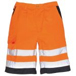 Portwest Hi Vis Polycotton Work Shorts  Hi Visibility Workwear - Image 2