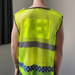 Reflective Safety Vest With Pockets And Zipper - Image 2