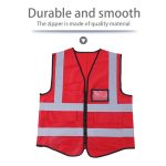Reflective Vest Safety Security Waistcoat For Outdoor Working