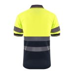 Safety Polo Shirt- Reflective Construction Hi-viz Work Wear t Shirts with Pockets for Women and Men - Image 7