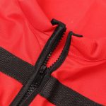 Safety Reflective Work Vest Red Black Blocking Zipper Front Safety Vest Part - Image 6
