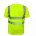 Safety Work Hi Vis T Shirt ANSI Class 3 Long Sleeve High Visibility Reflective - Image 4