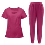 Strech Jogger Medicale Nurse Salon Scrub Uniform - Image 6