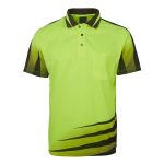 Sublimation Raglan Sleeve Safety Polo UPF Protection 50+ - Image 4