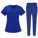 Uniform Medical Scrub Nursing Jogger Women Scrub Set Beauty Salon Scrub