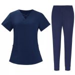 Uniform Medical Scrub Nursing Jogger Women Scrub Set Beauty Salon Scrub - Image 2