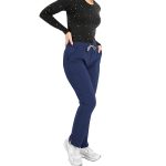 Women's Basic Long Sleeve Underscrub Tee Midnight Print