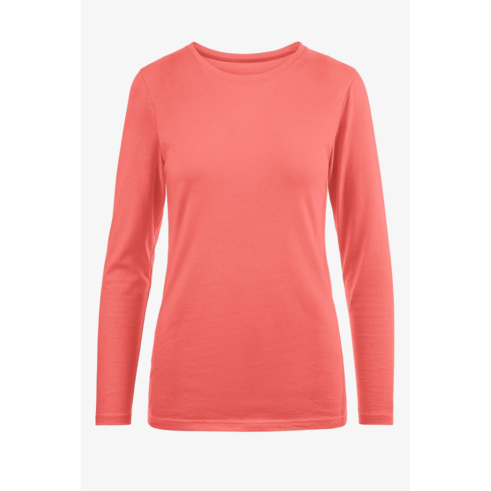 Women's STRETCH Long Sleeve Cotton Rich Knit Underscrub Women's STRETCH Long Sleeve Cotton Rich Knit Underscrub - Image 1
