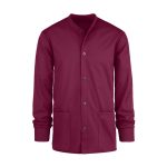 Workwear Professionals Men's 3-Pocket STRETCH Snap Front Scrub Jacket - Image 3
