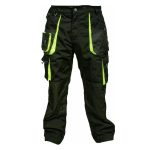 Mens Utility Carpenter Cargo Work Pants Construction Heavy-Duty Work Trousers