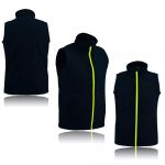 Mens Softshell Bodywarmer Sleeveless Jacket Gilet Body Warmer Work Fleece Lined - Image 3